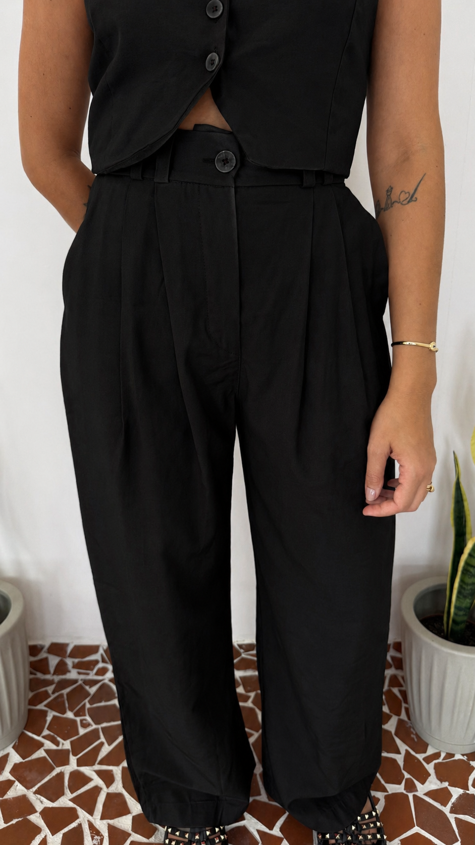 Calça Alfaiataria Preta