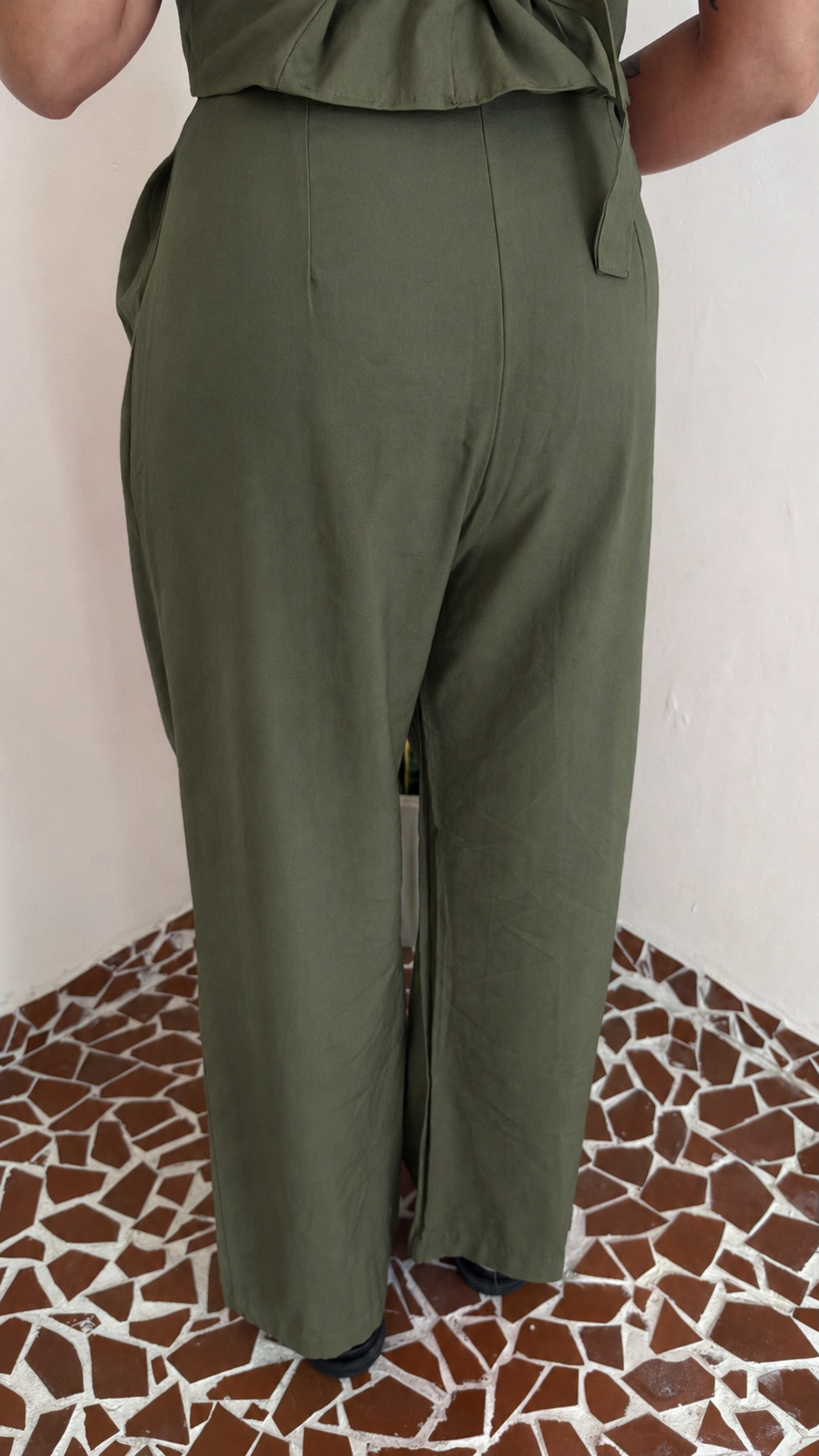 Calça Alfaiataria Verde