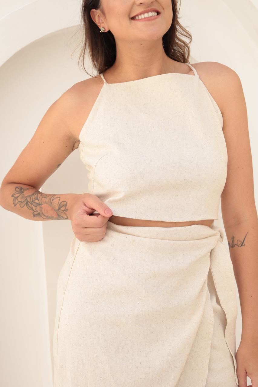 Vestido Cru
