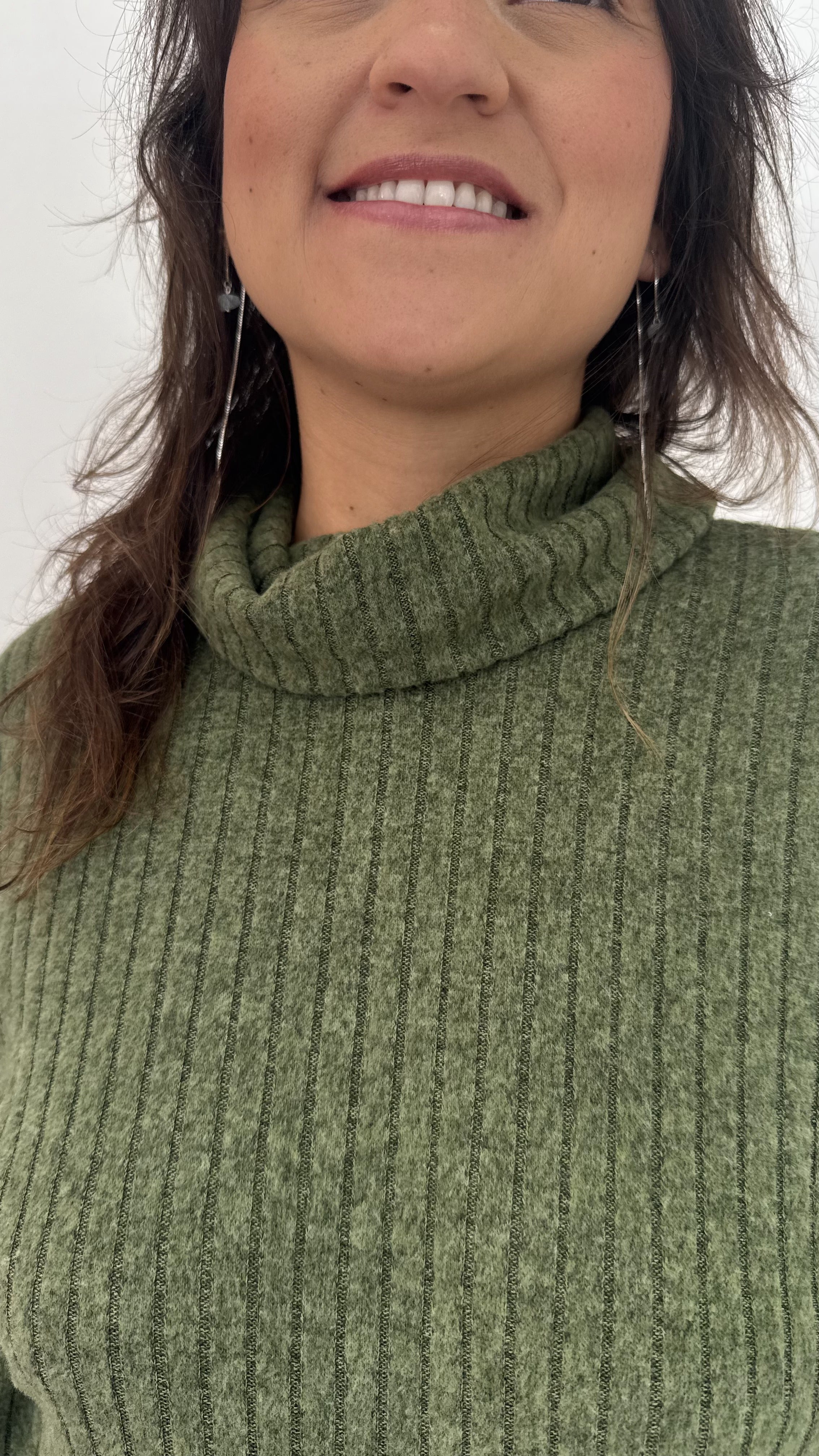 Blusa Petrópolis Golão Tricot Verde