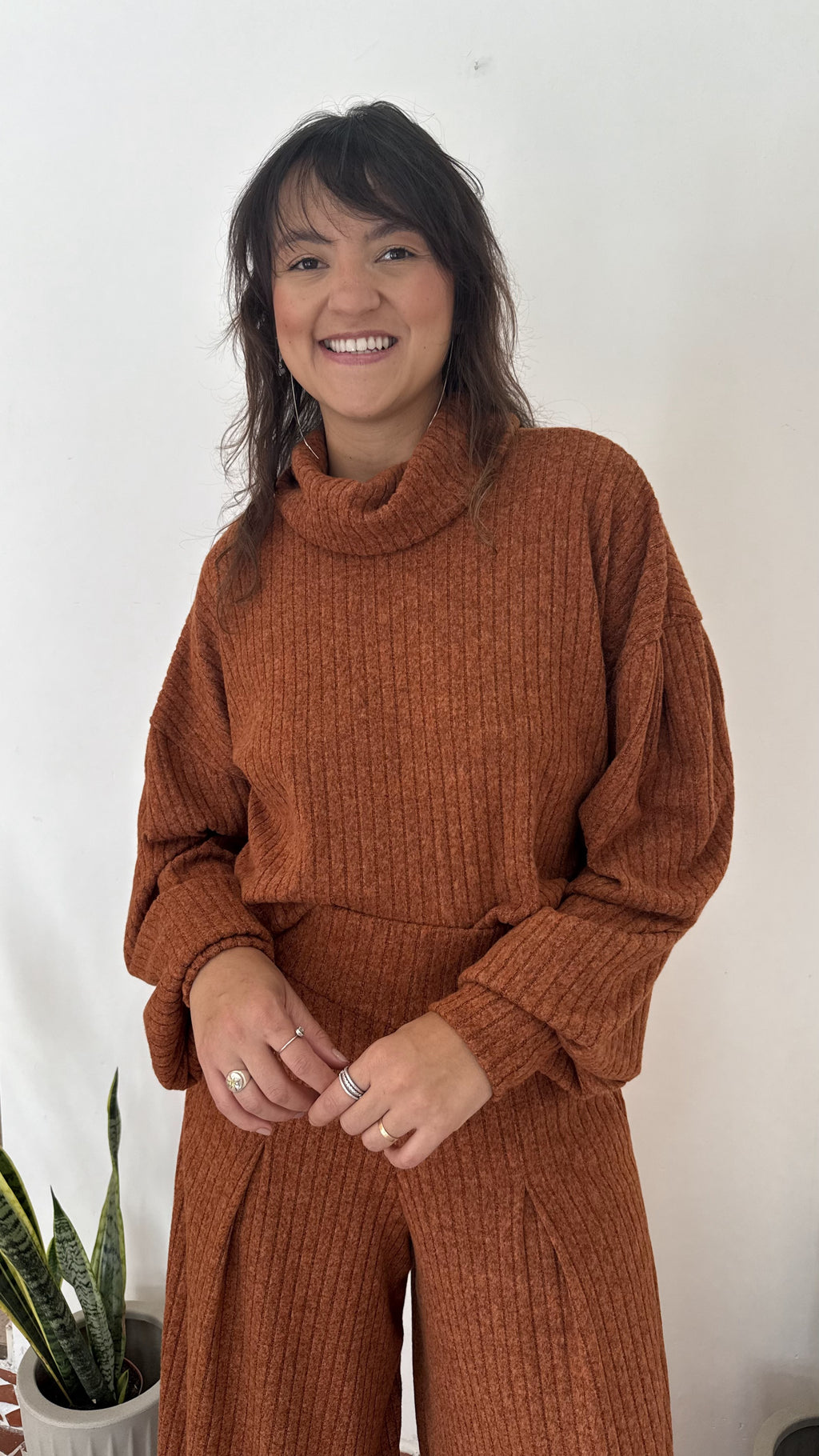 Blusa Petrópolis Golão Tricot Terra