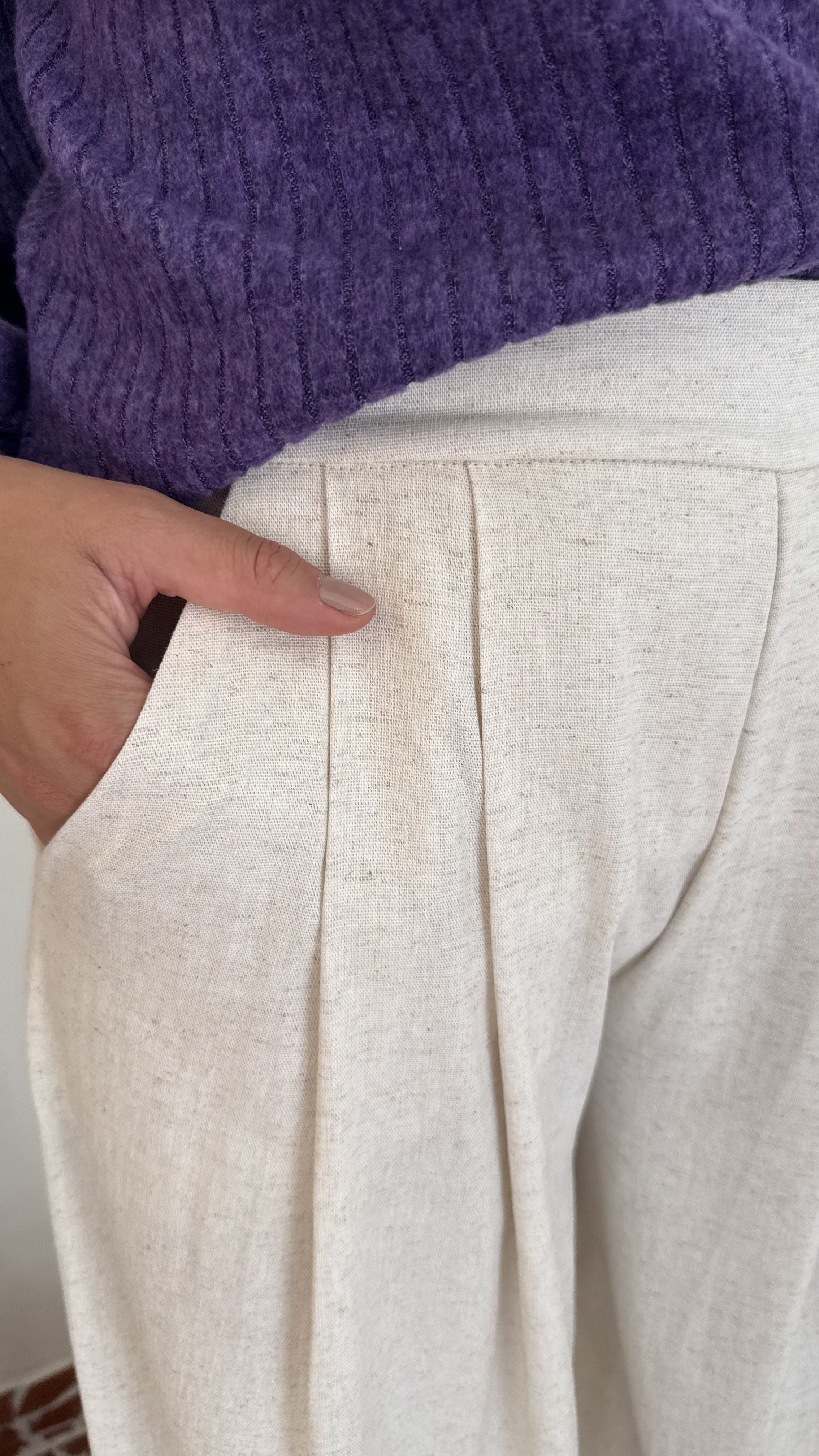 Pantalona Laranjeiras Linho Cru