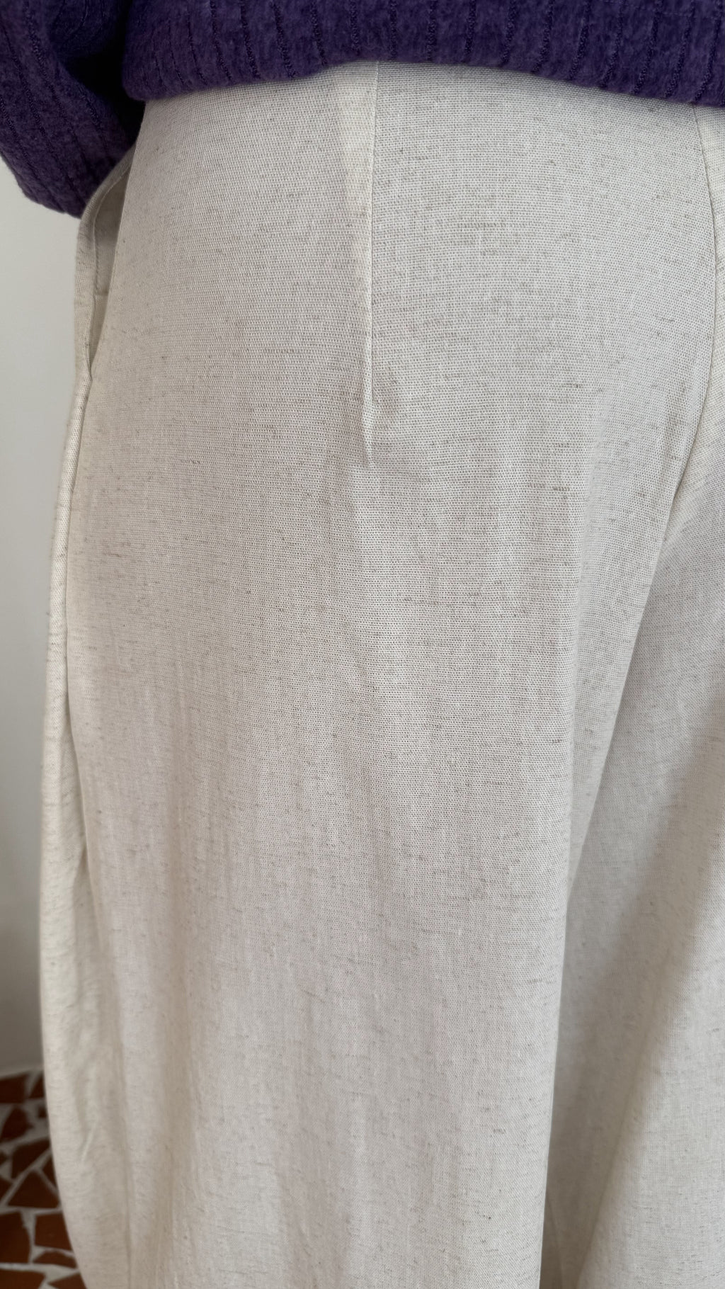 Pantalona Laranjeiras Linho Cru