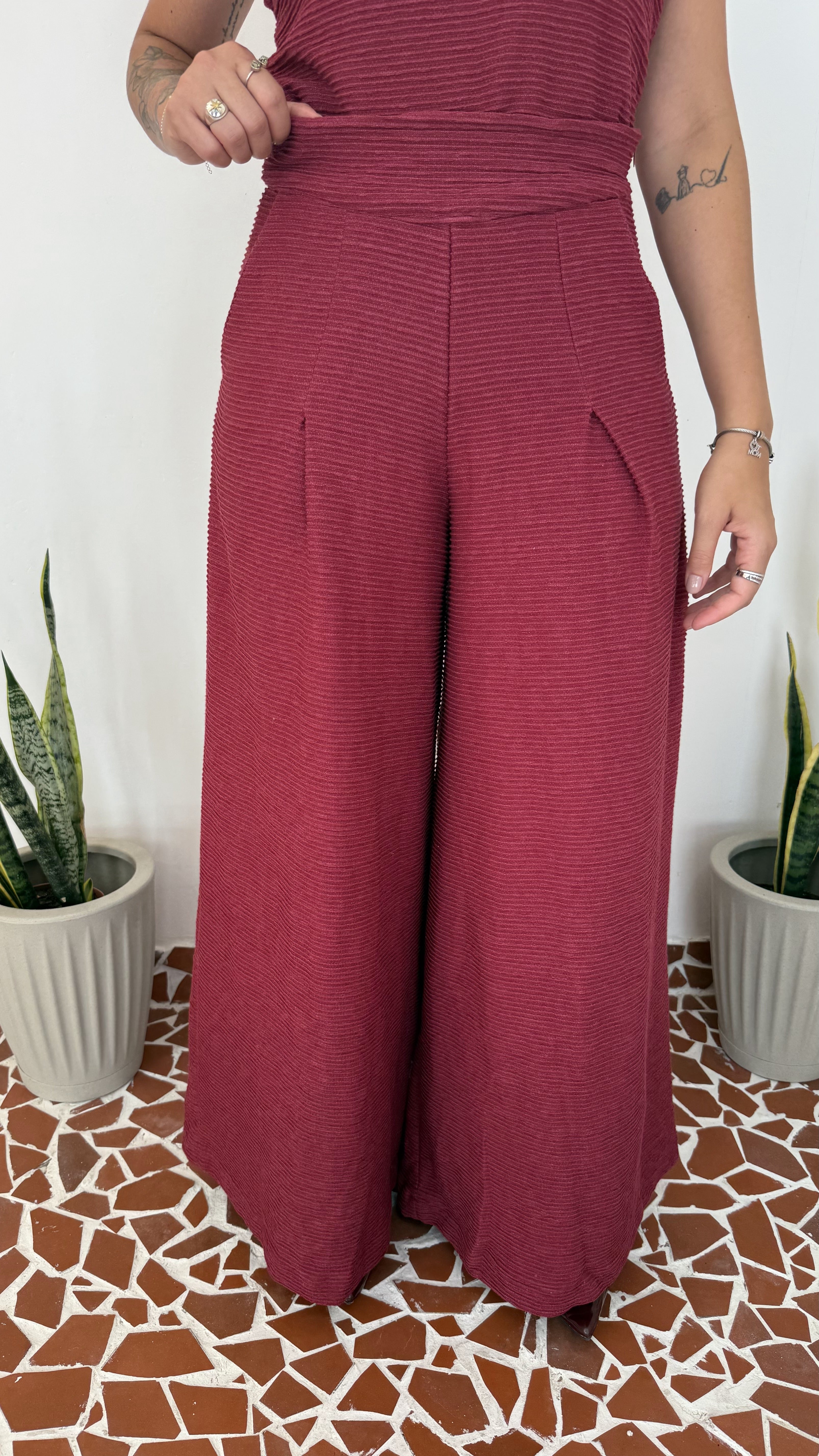 Pantalona Benfica Classic Wave Cereja