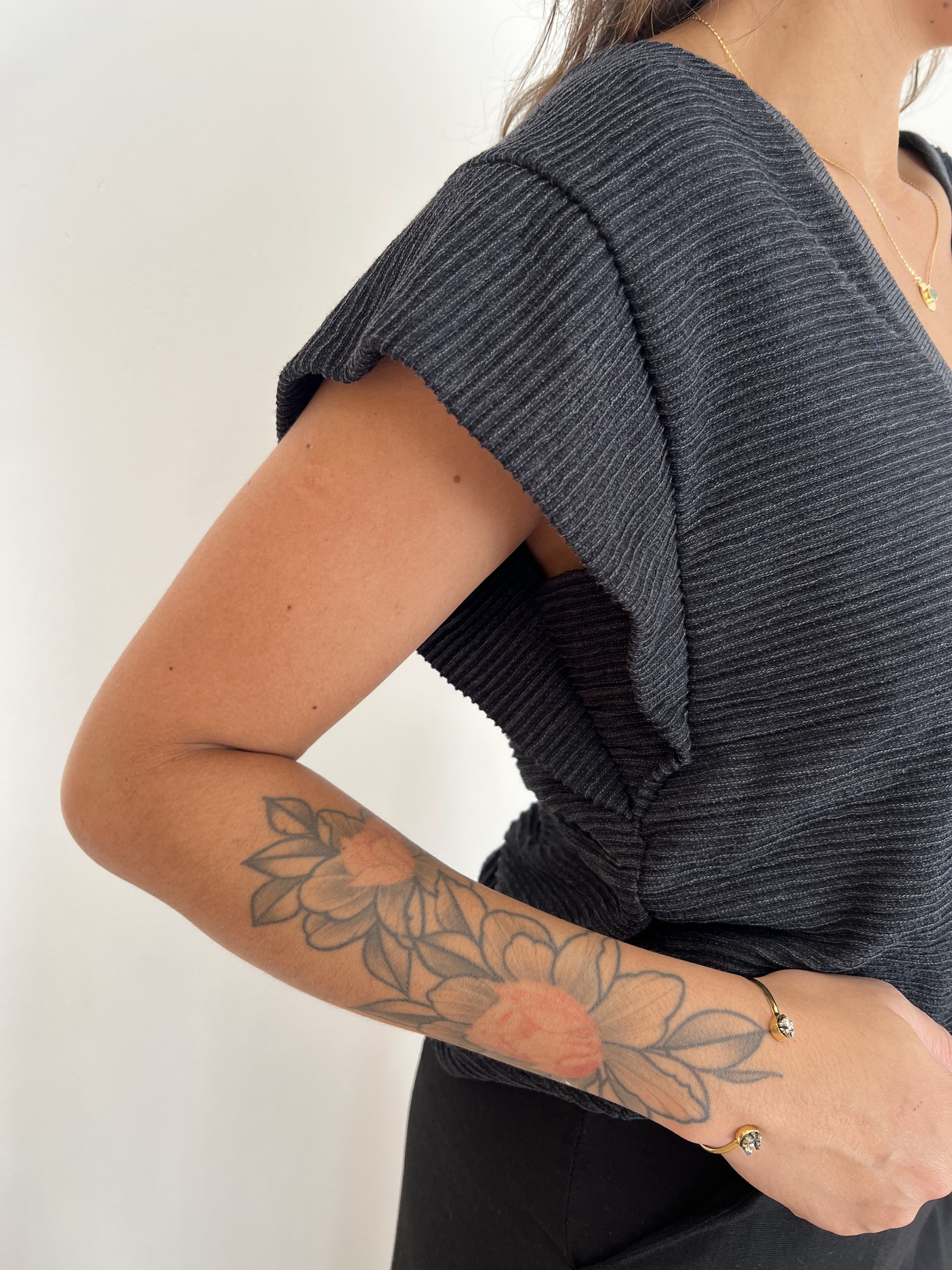 Blusa Pirajá Classic Wave Preta