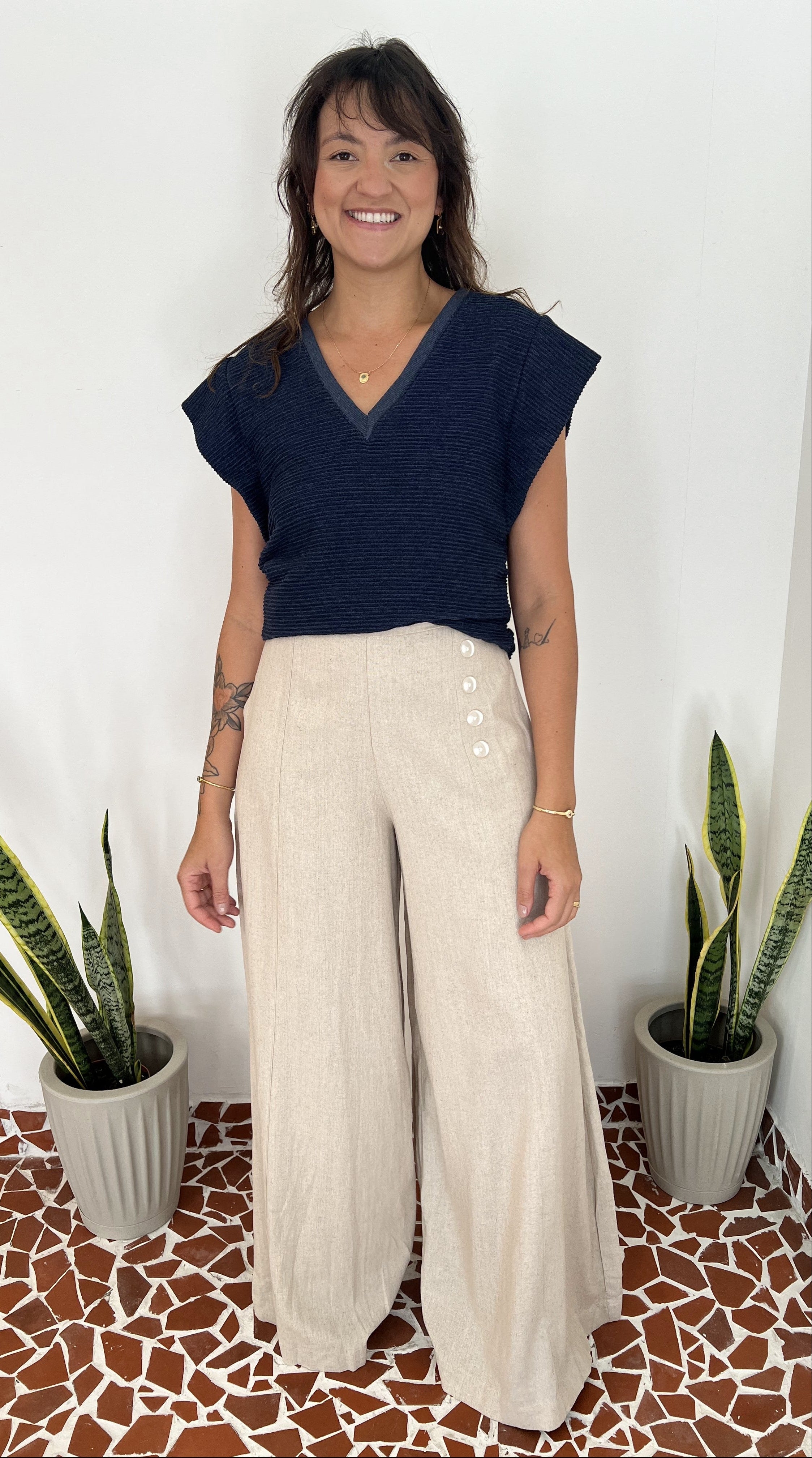 Blusa Pirajá Classic Wave Azul