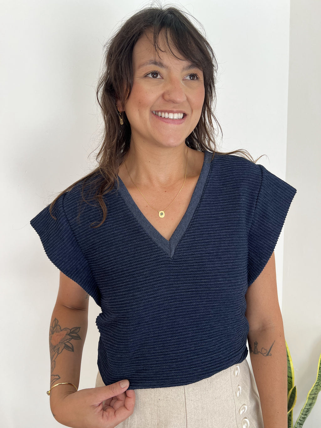 Blusa Pirajá Classic Wave Azul