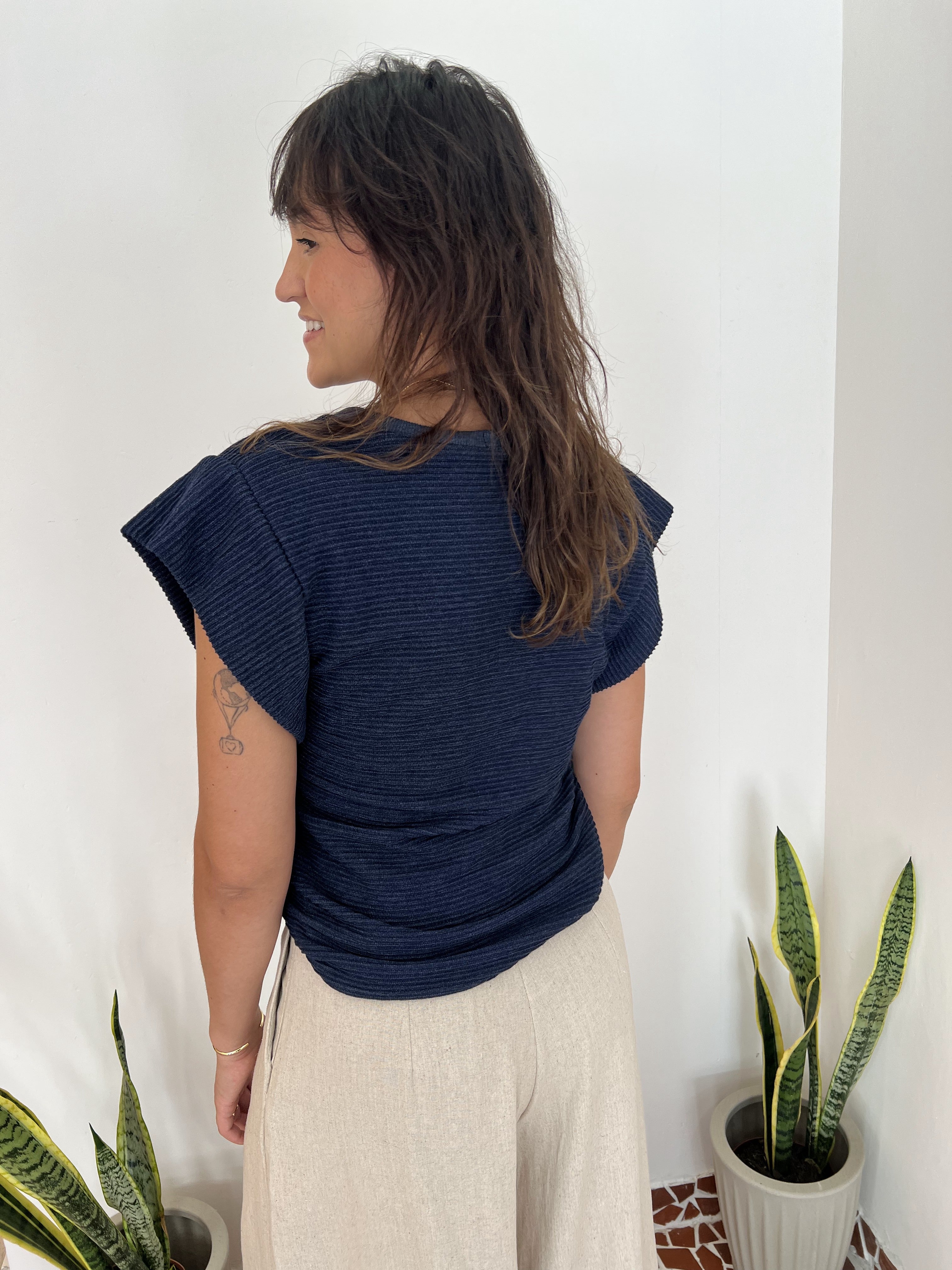 Blusa Pirajá Classic Wave Azul