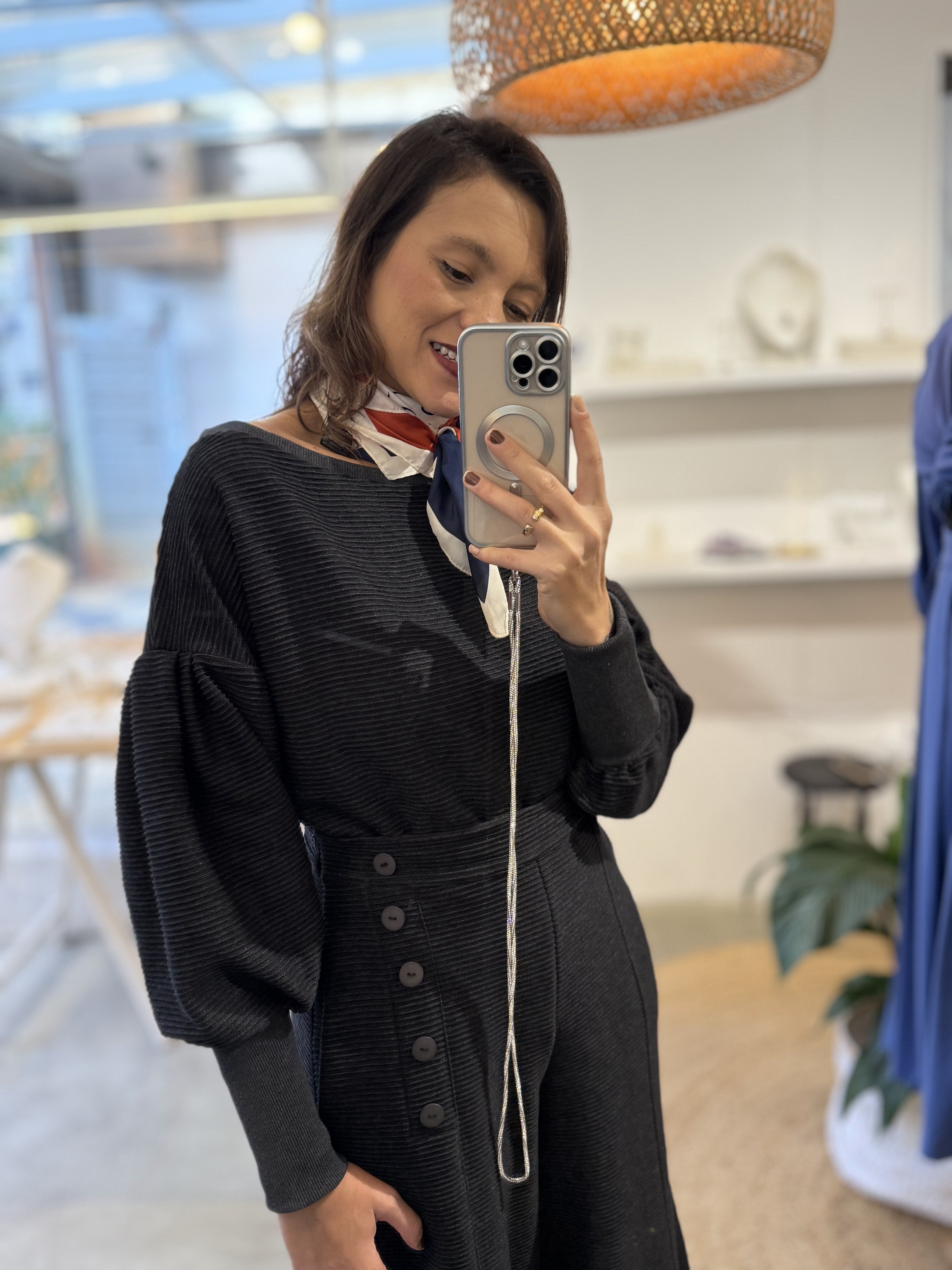 Blusa Classic Wave Preto