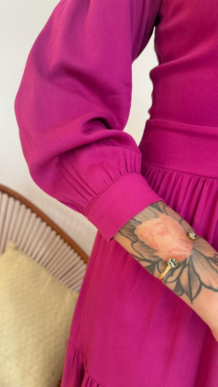 Vestido Vidigal Fucsia