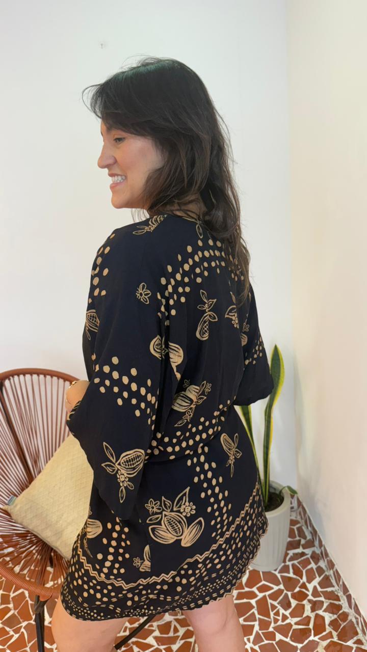 Kimono Piraja Cacau