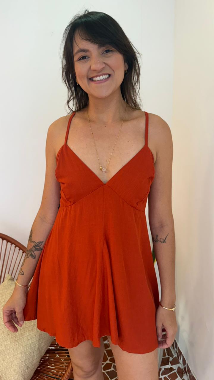 Vestido Curto Terra