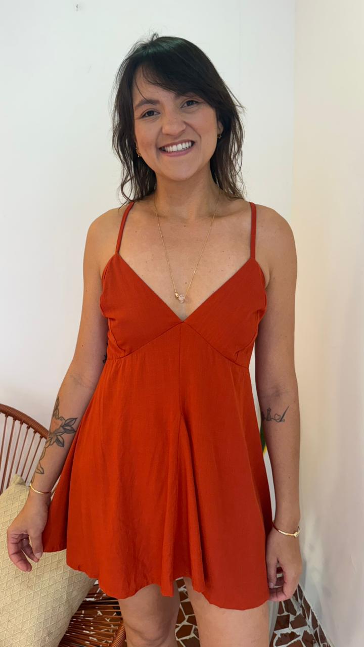 Vestido Curto Terra