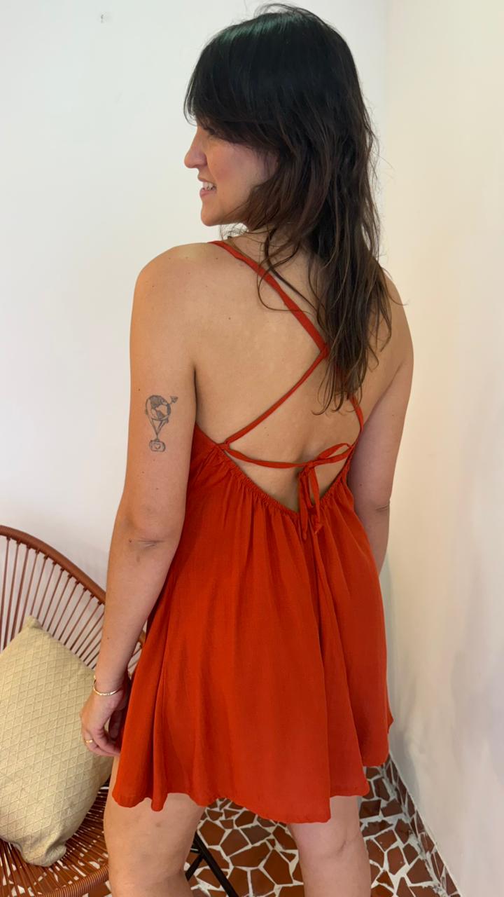 Vestido Curto Terra