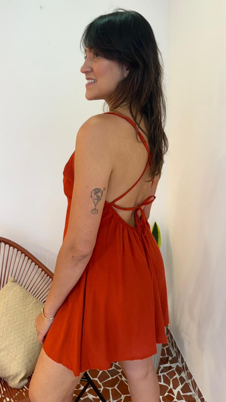 Vestido Curto Terra