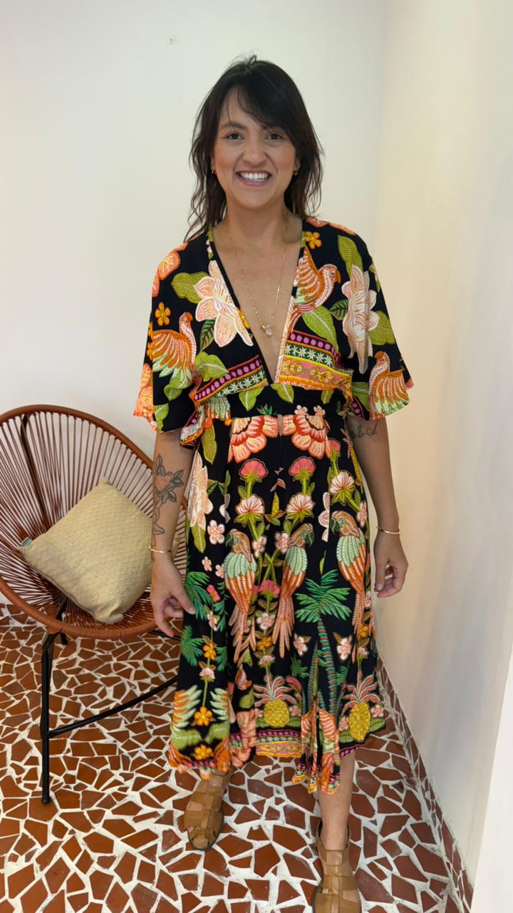 Vestido Lagoa Caju