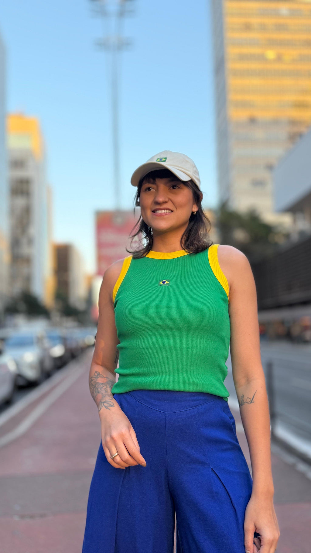 Regata Brasil Bandeira Verde