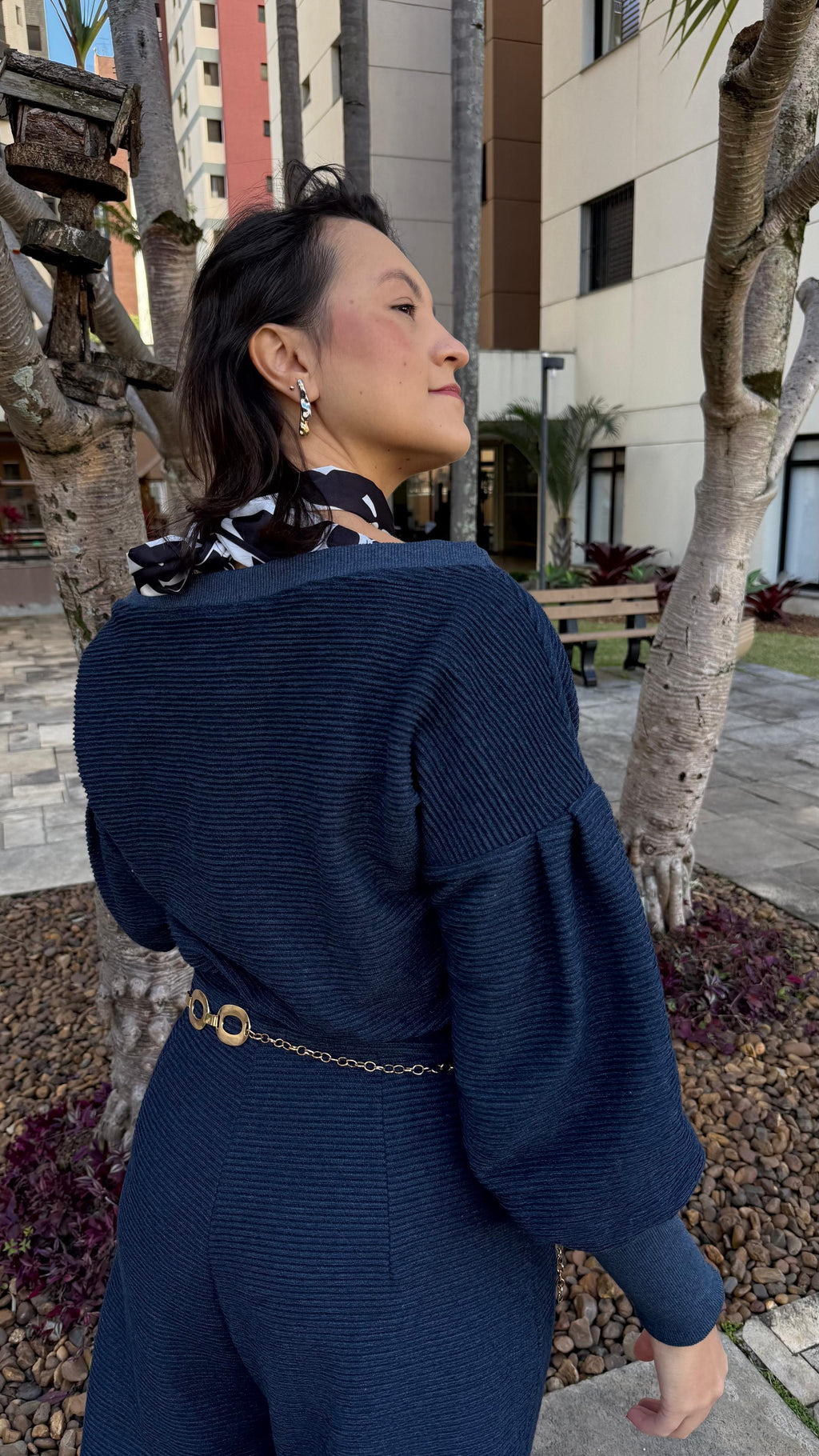 Blusa Classic Wave Azul